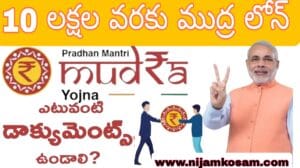 Mudra Loan 2025 – Online Apply for ₹10 Lakh PM Yojana Loan